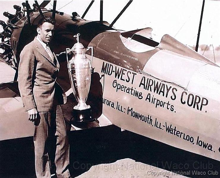 1928 Waco ATO NC7527 and Johnny Livingston.jpg